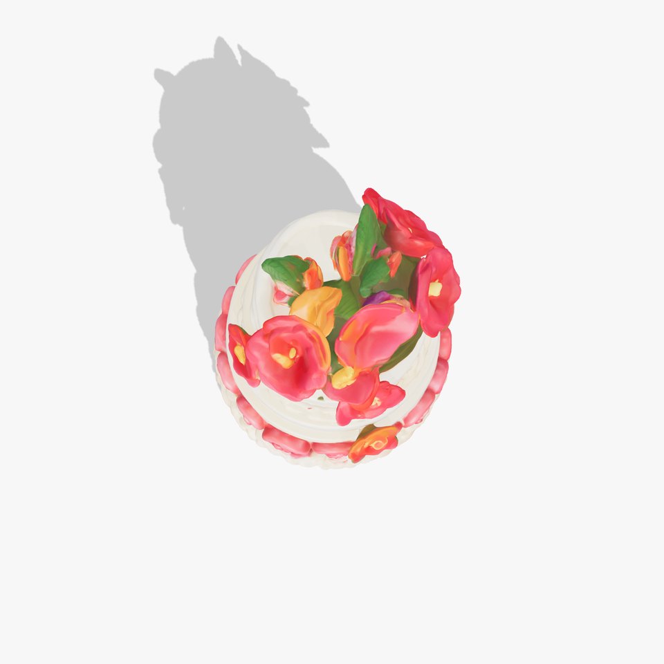 Festive MultiTier Celebration Cake model pack